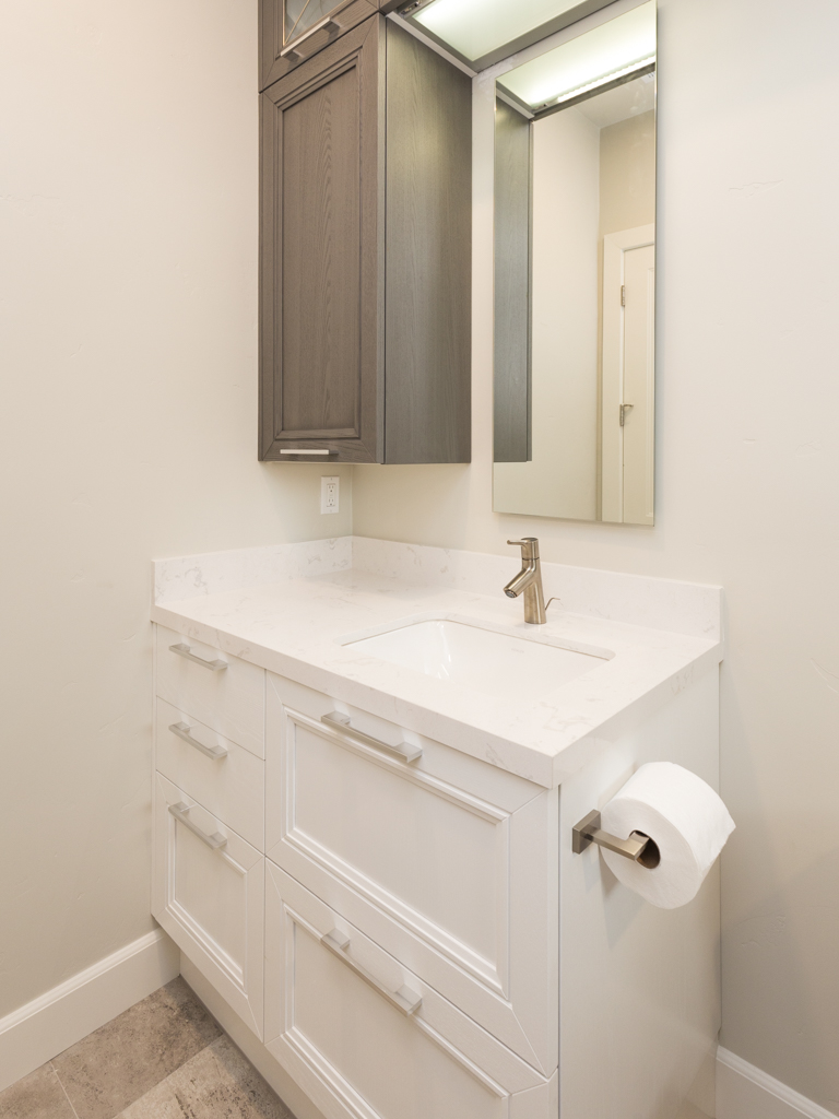 custom bathroom vanity countertop quartz